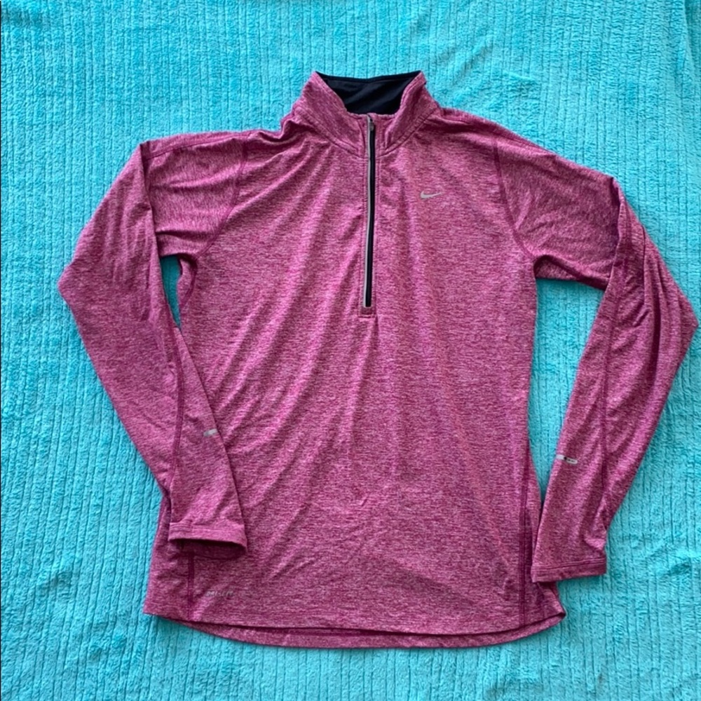 Nike Dri-fit partial zip up